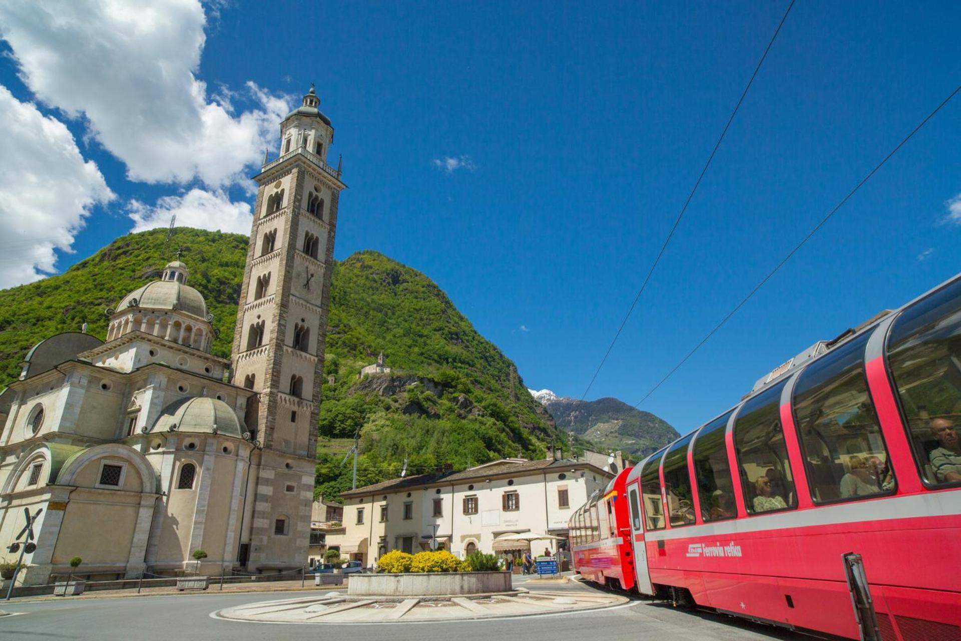 Residenza 39 - 900 M To Bernina Express Apartman Tirano Kültér fotó